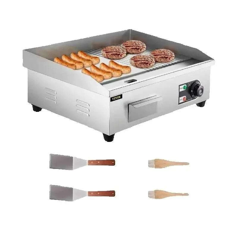 Electric Countertop Griddle 1600W/3200W Flat Top Teppanyaki Grill-18 inch / China Mainland