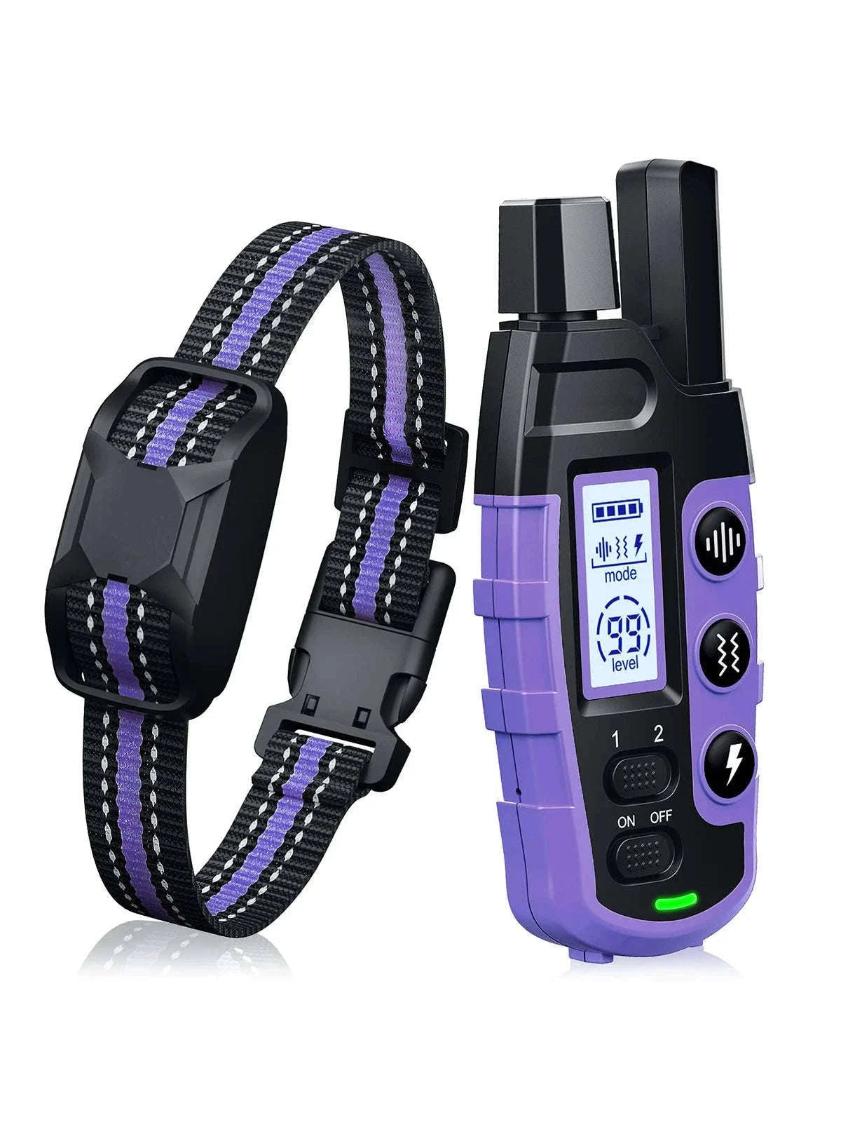 Electric Dog Training Collar with 3300Ft Waterproof Remote-