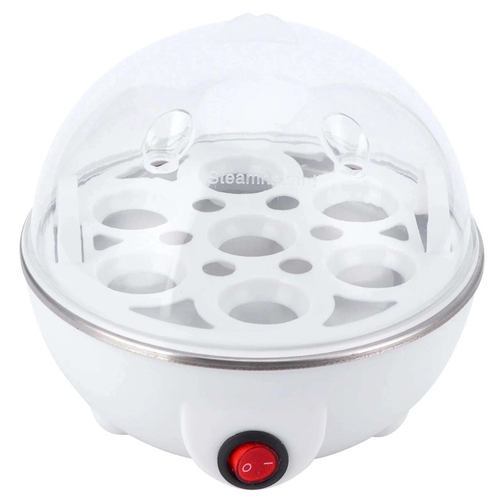 Electric Egg Boiler and Cooker-WHITE / L / US|United States