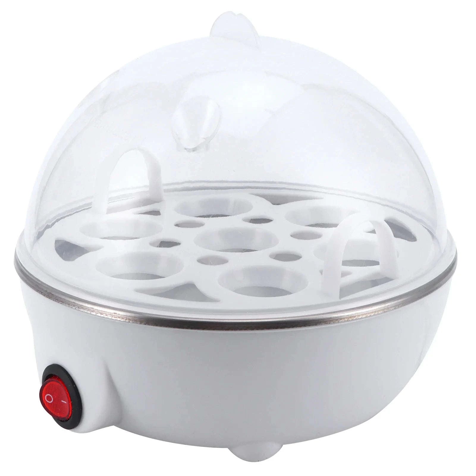 Electric Egg Boiler and Cooker-WHITE / L / US|United States