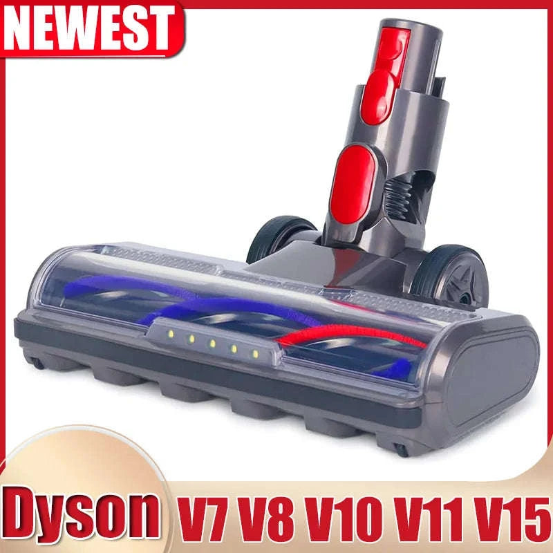 Electric Floor Brush Head for Dyson V7 V8 V10 V11 V15-Default Title