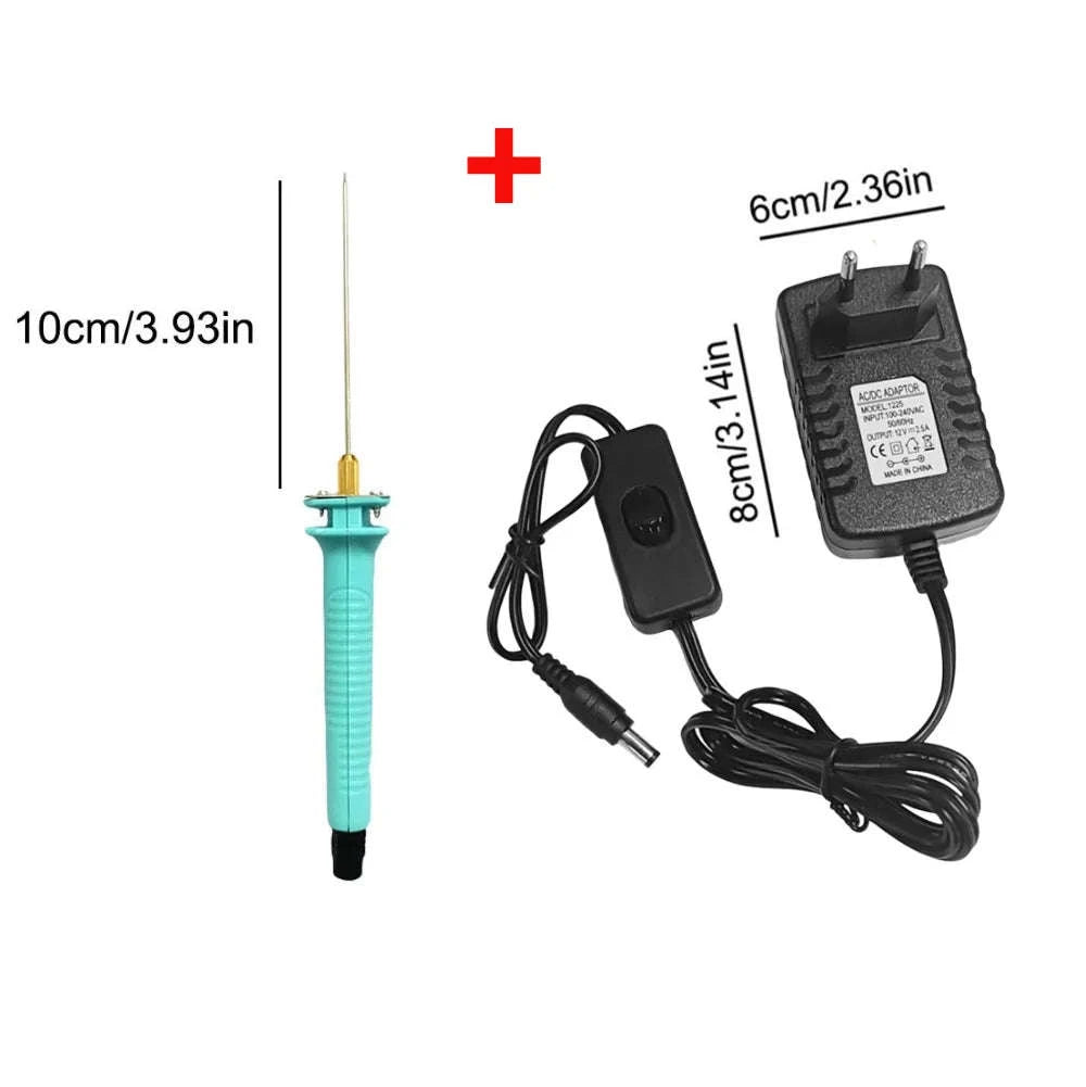 Electric Foam Cutter Pen Hot Wire Tool Fast Heating 110-240V-25cm US Plug / United States