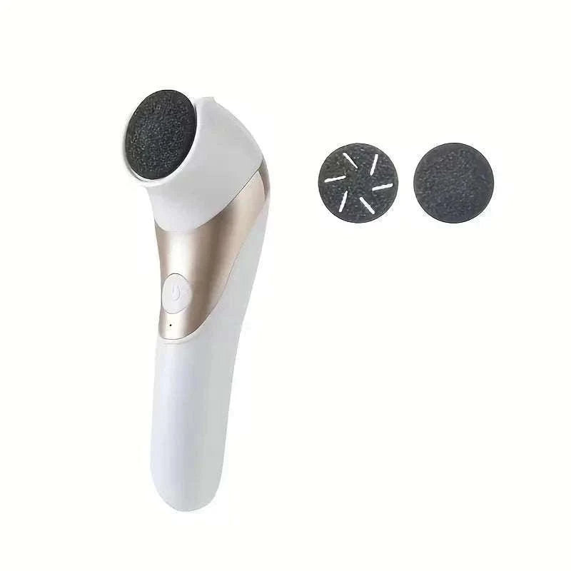 Electric Foot Callus Remover Rechargeable Pedicure Grinder Tool-White 1 / United States