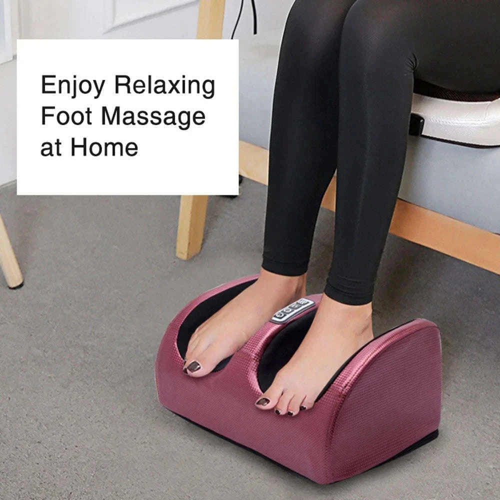 Electric Foot Massager Shiatsu Deep Kneading Relief-Balck / US Plug