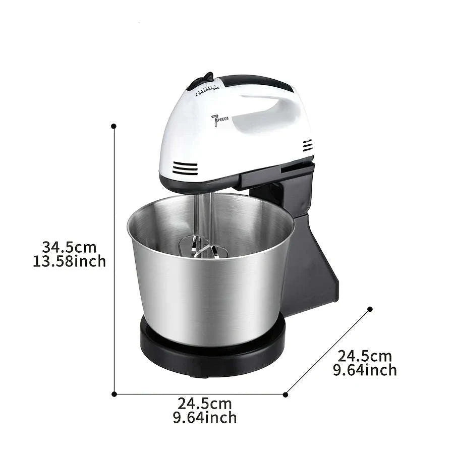 Electric Handheld Egg Beater Mixer-Two stirring sticks / United States / 100V-127V US Plug