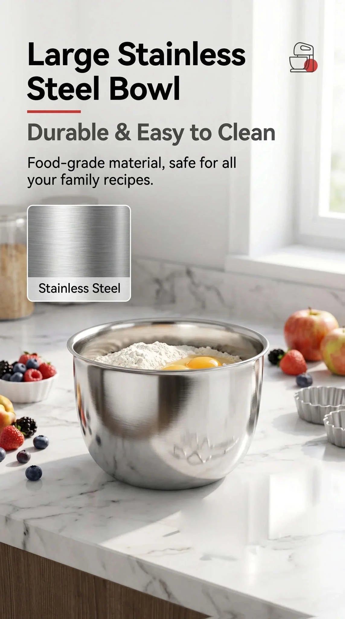 Electric Handheld Egg Beater Mixer-Two stirring sticks / United States / 100V-127V US Plug