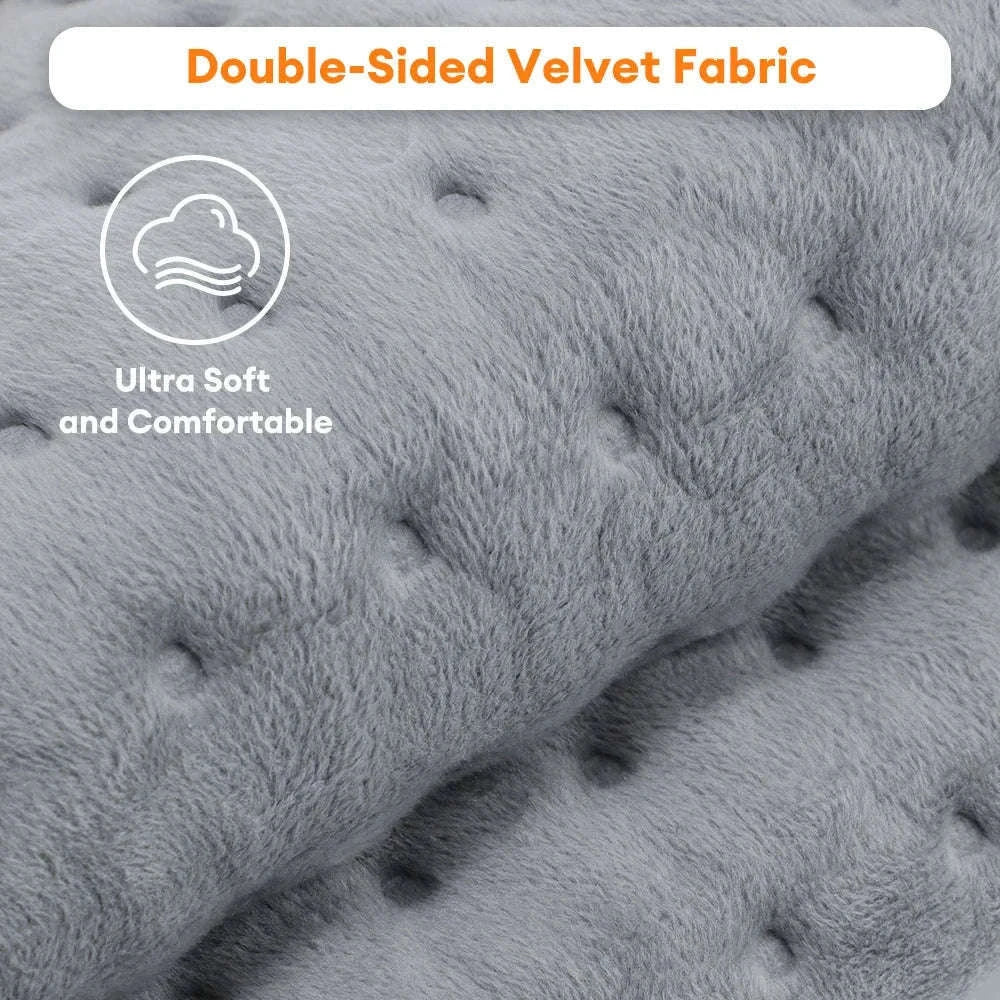 Electric Heating Pad with 9 Heat Levels and Timer-EU Plug 220-240V