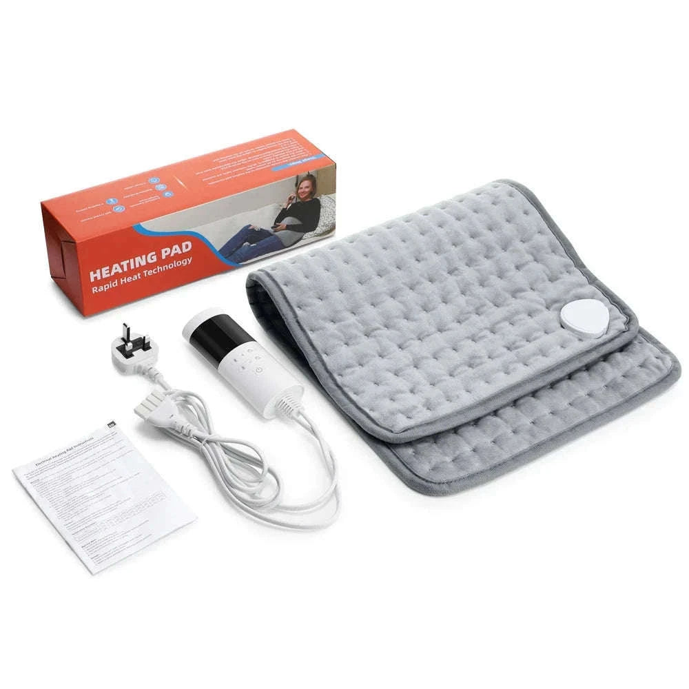 Electric Heating Pad with 9 Heat Levels and Timer-EU Plug 220-240V