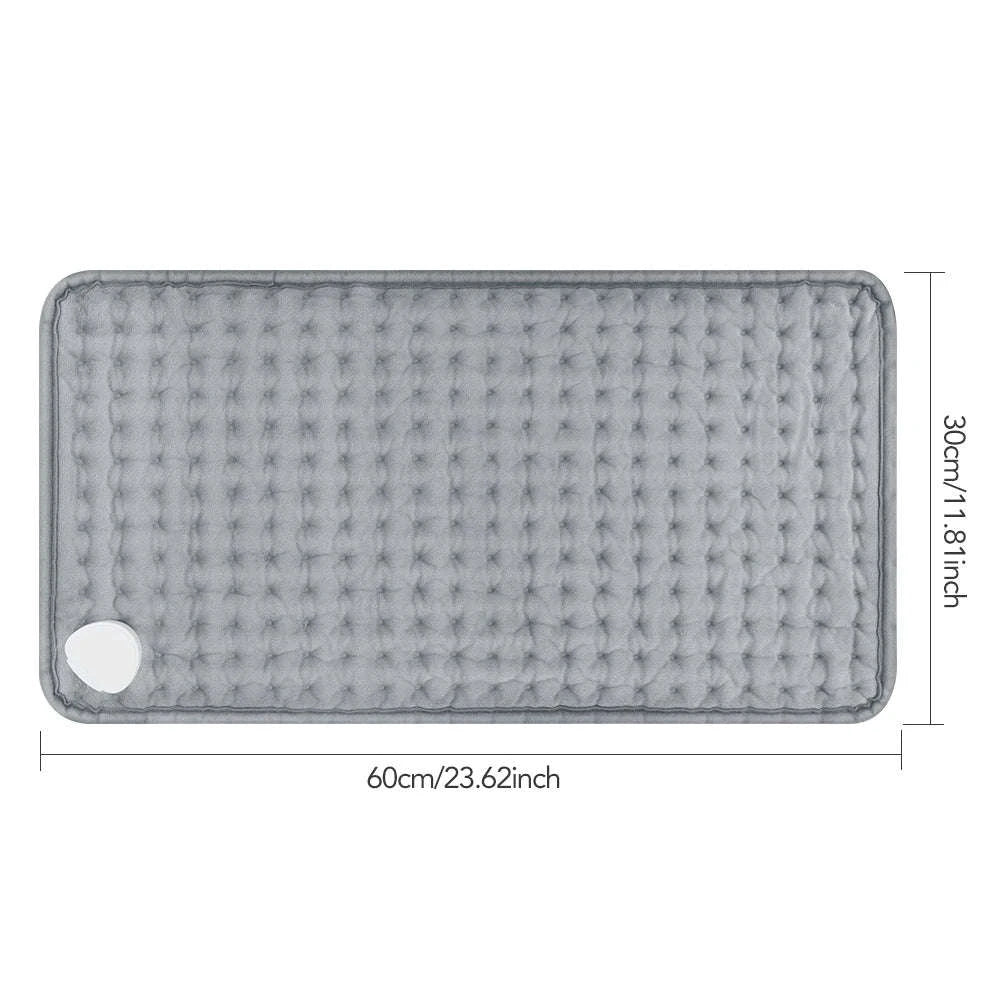 Electric Heating Pad with 9-Level Temperature & Timer-EU Plug 220-240V