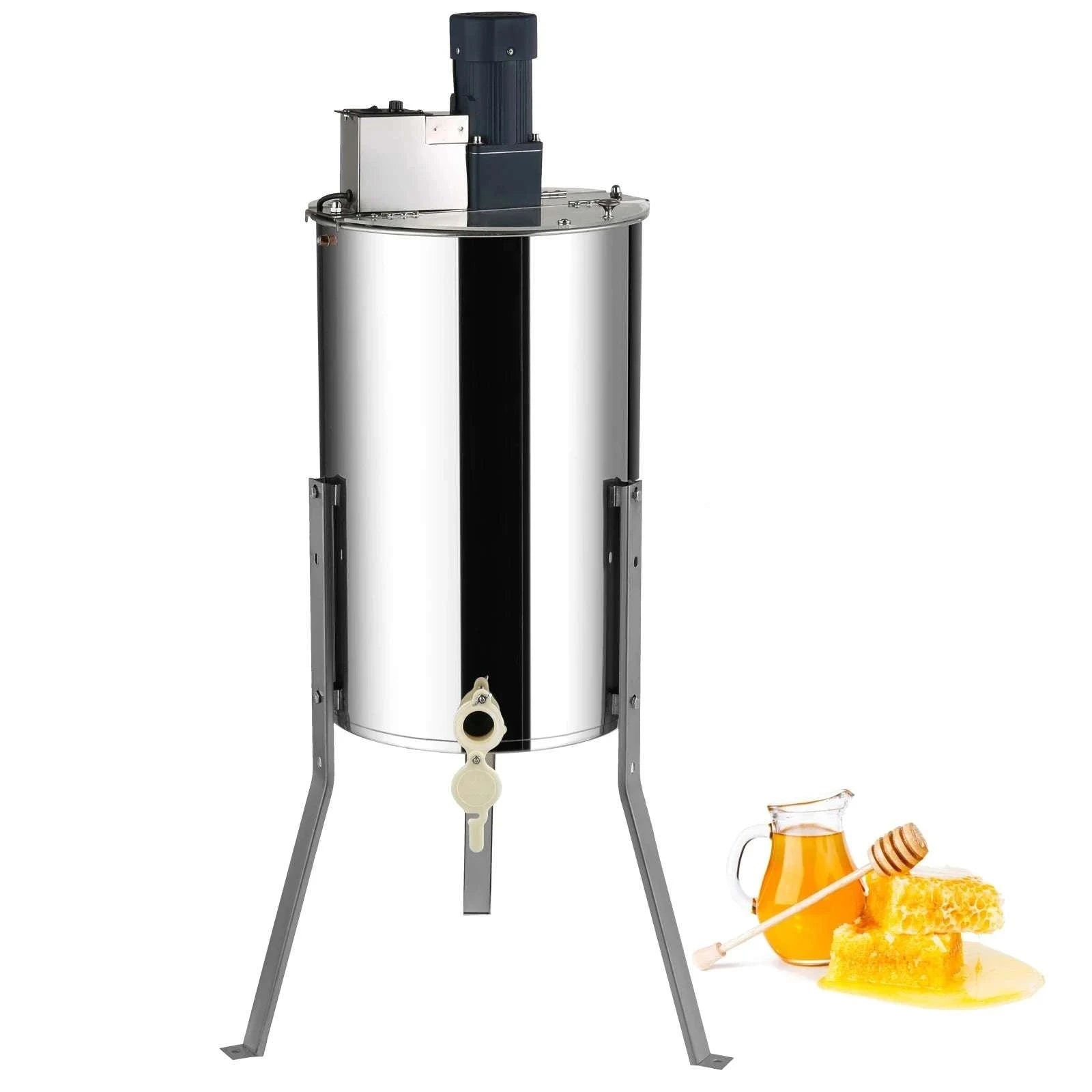 Electric Honey Extractor 2/4 Frame Stainless Steel Beekeeping Spinner-2-4 Frame Electric / GERMANY