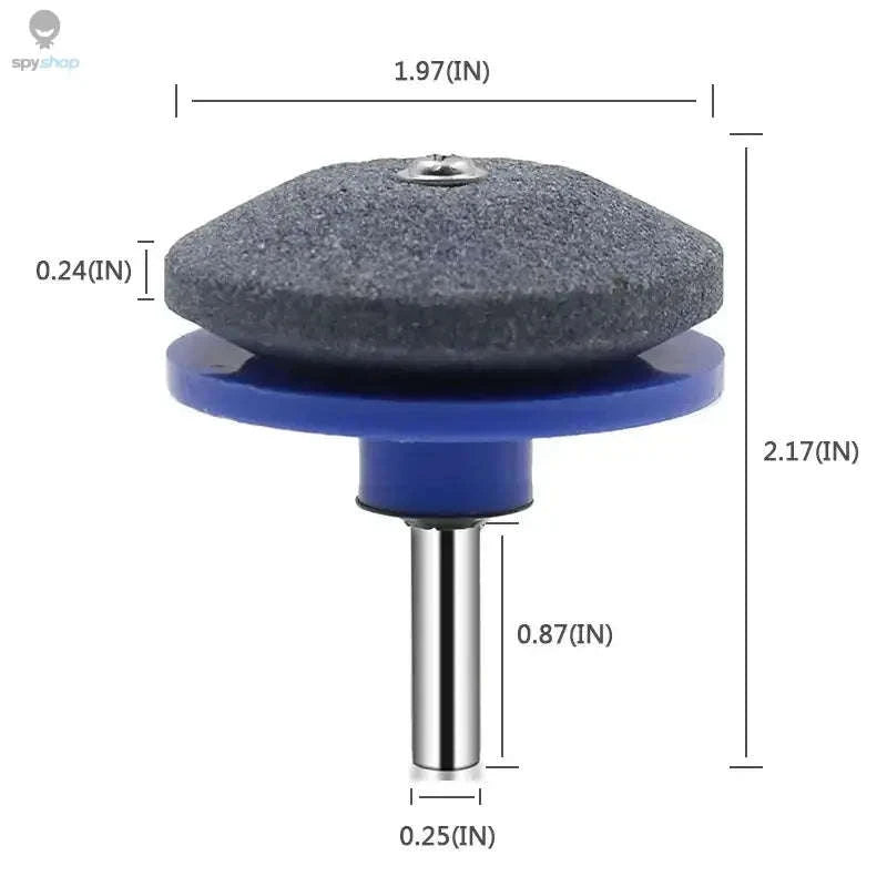 Electric Lawn Mower Sharpener-Blue