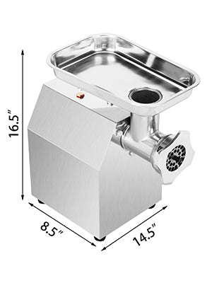 Electric Meat Grinder 1100W Stainless Steel Commercial-850W / Canada / 120kg/h