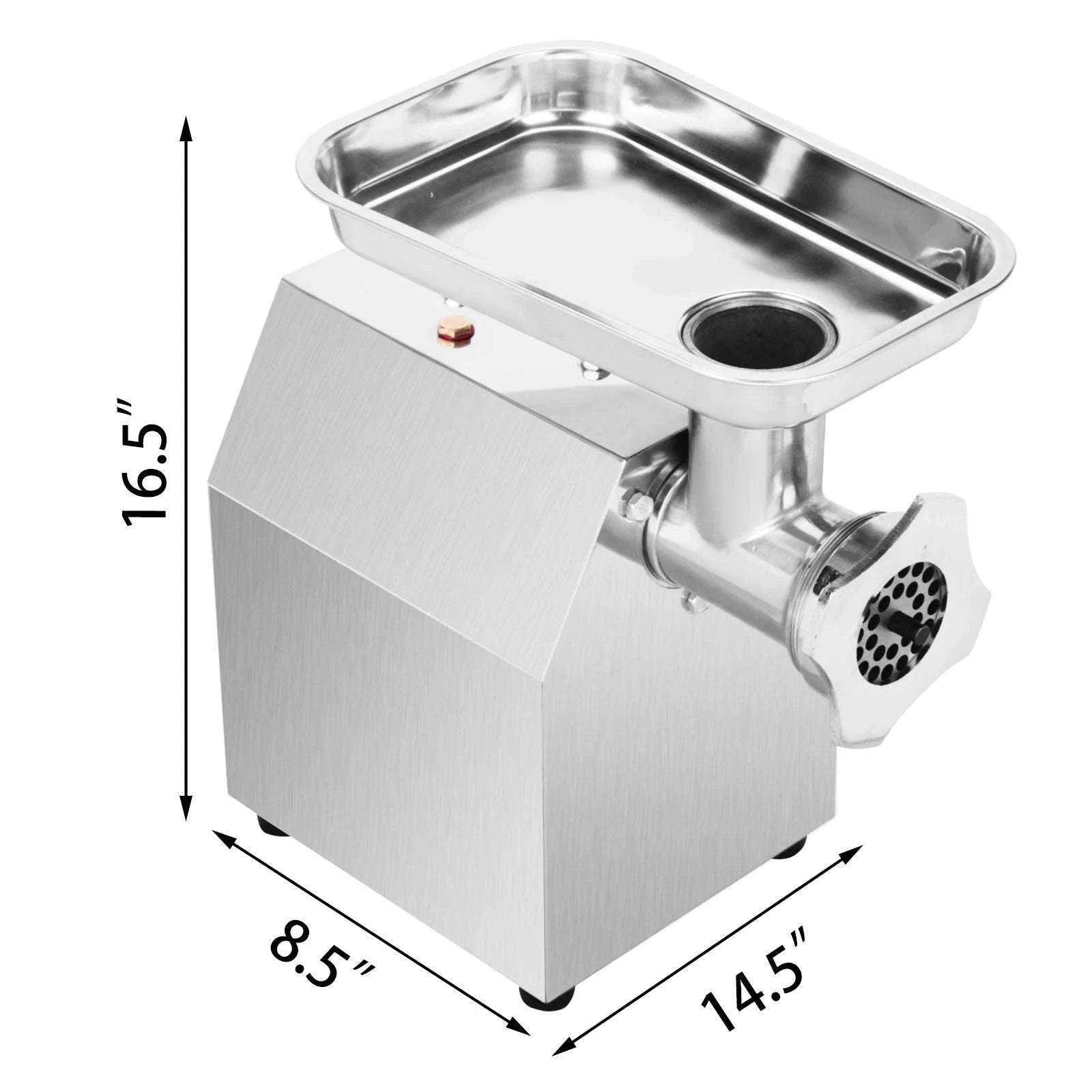 Electric Meat Grinder 250 kg/h Commercial Kitchen Chopper-CZECH REPUBLIC