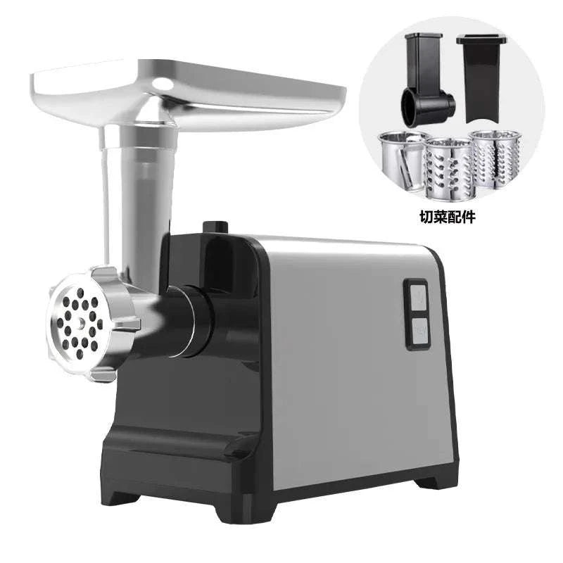Electric Meat Grinder 800W Stainless Steel Sausage & Food Mincer-Meat grinder veget / EU