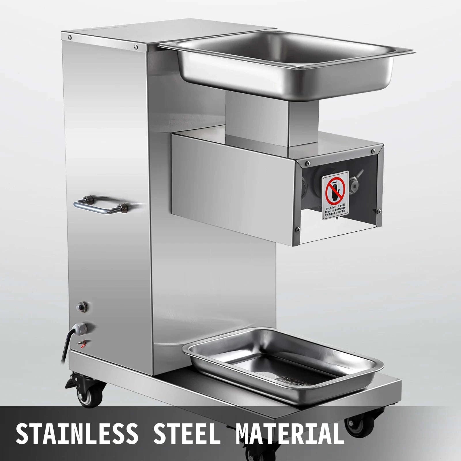 Electric Meat Slicer 750W 3 mm Stainless Steel Cutter-United Kingdom