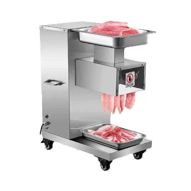 Electric Meat Slicer 750W 3 mm Stainless Steel Cutter-United Kingdom