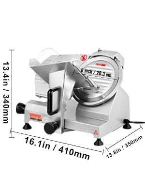 Electric Meat Slicer Adjustable Thickness 8-Inch Blade 200W–340W-340W / United States