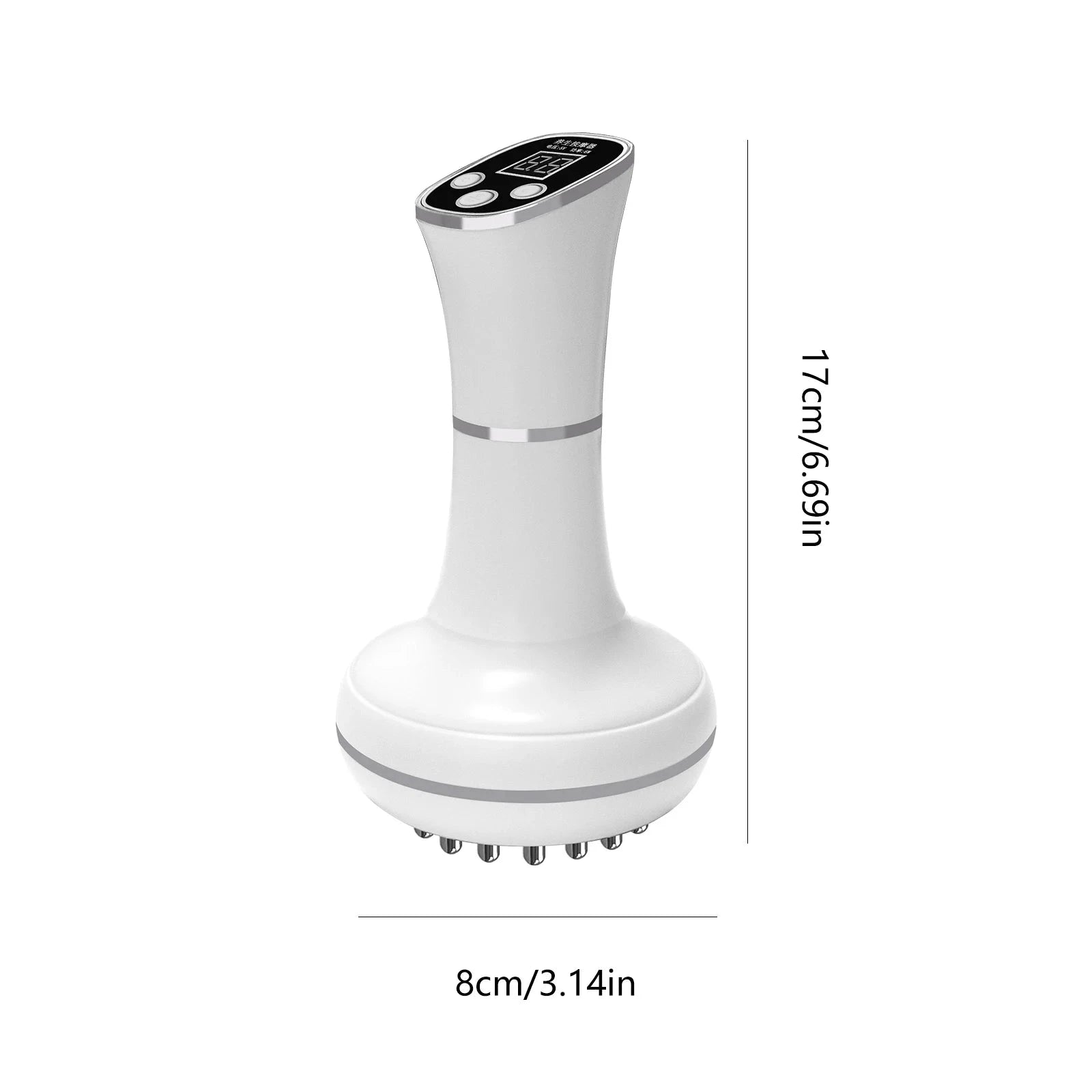 Electric Meridian Massager for Full-Body Relief-WHITE / United States