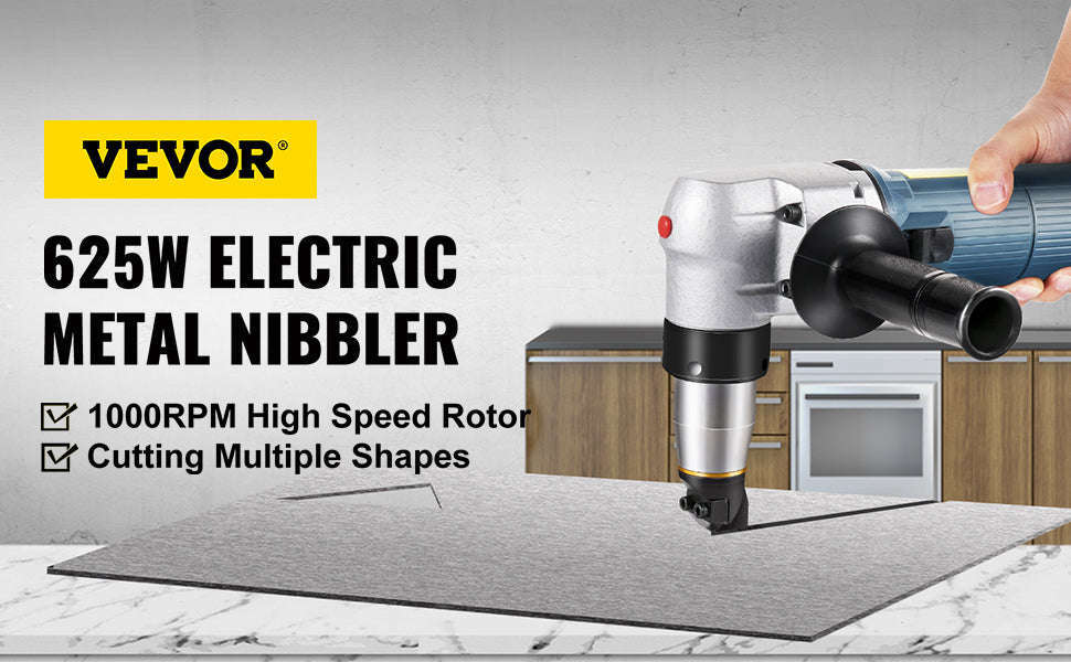 Electric Metal Nibbler Cutter Corded 380W/625W Sheet Metal Shears-625W / france
