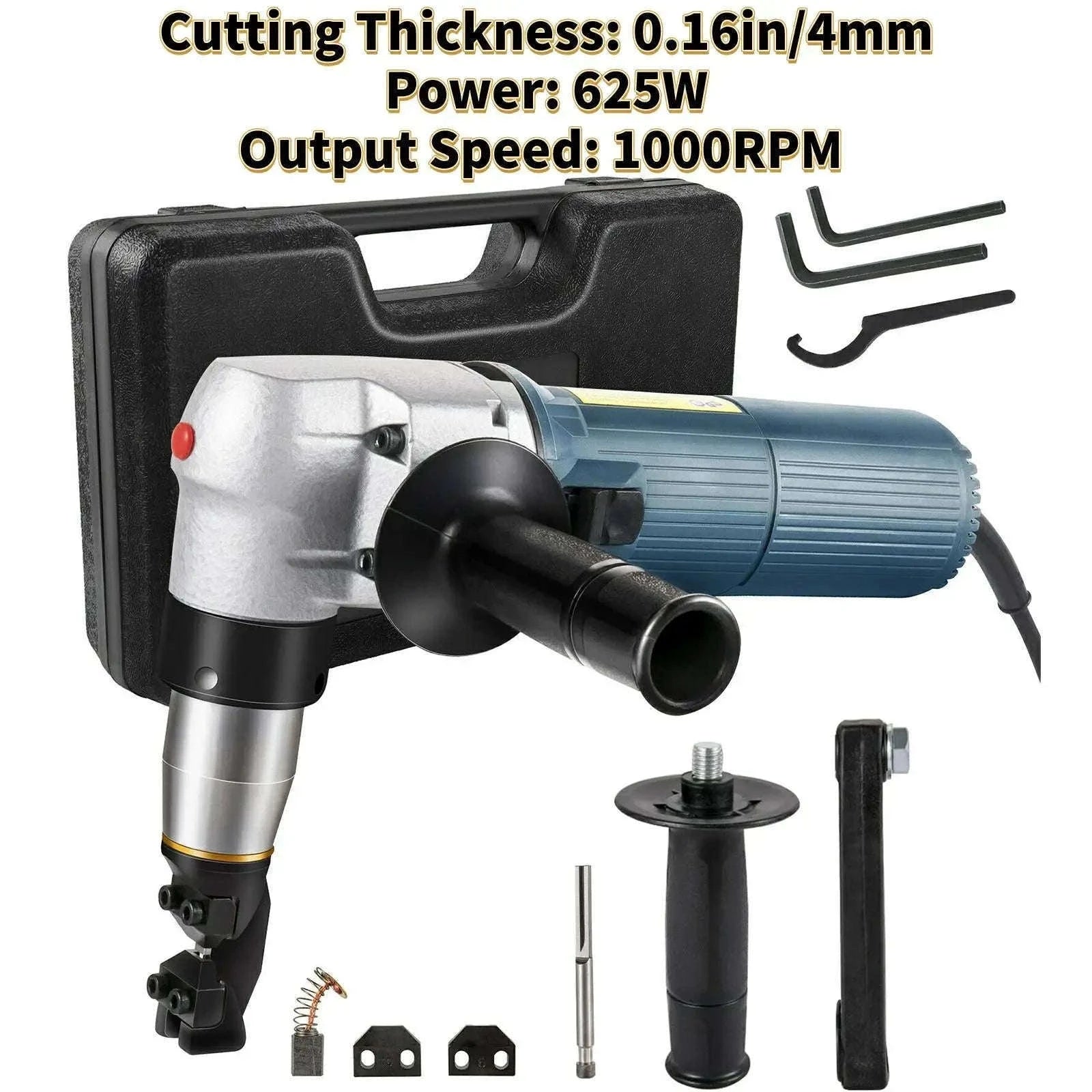 Electric Metal Nibbler Cutter Corded 380W/625W Sheet Metal Shears-625W / france