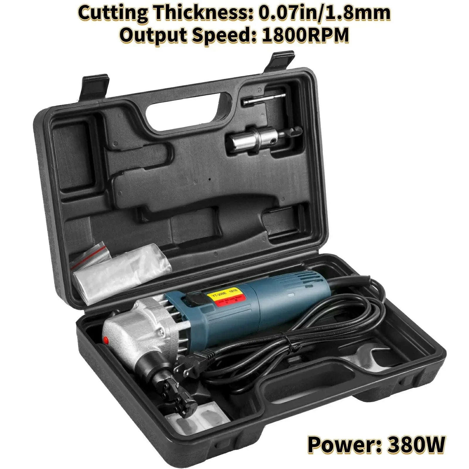 Electric Metal Nibbler Cutter Corded 380W/625W Sheet Metal Shears-625W / france