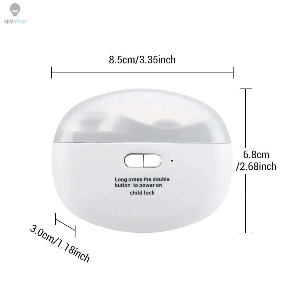 Electric Nail Trimmer & Polisher with LED and Rechargeable Power-Default Title