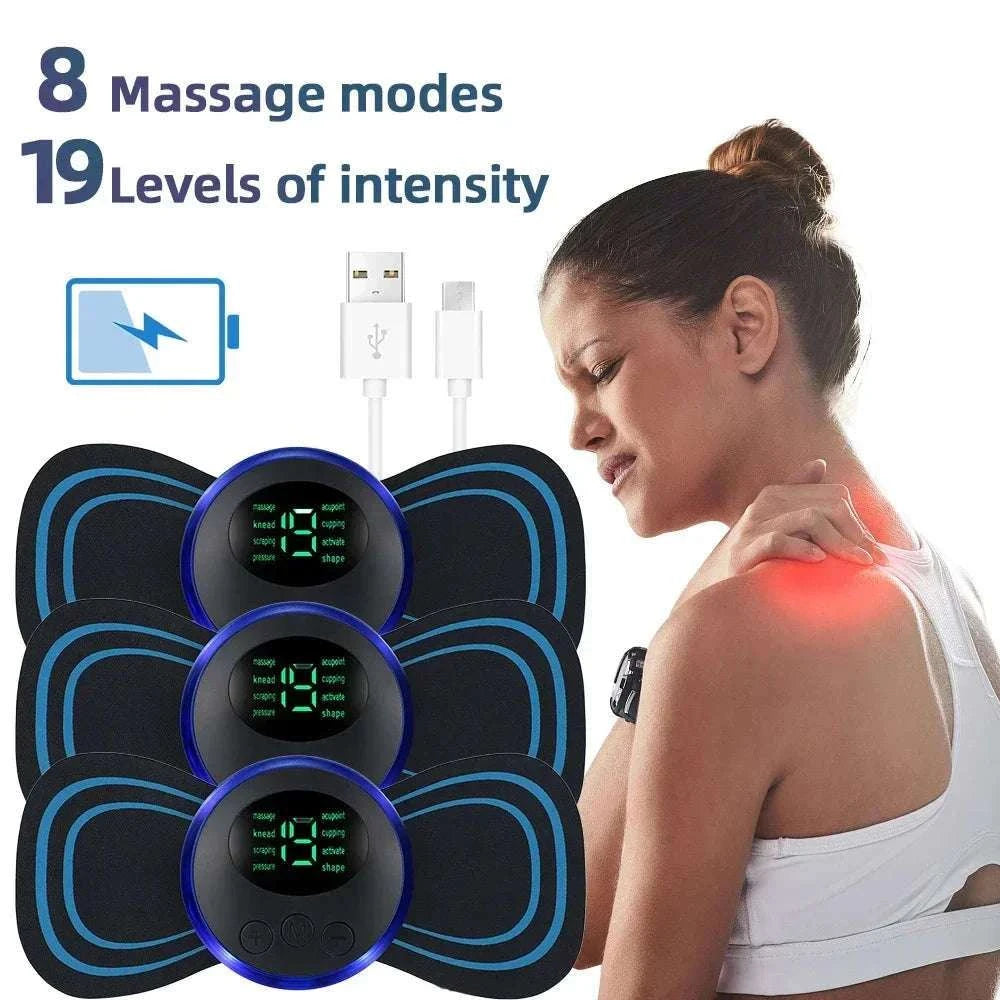 Electric Neck Massager EMS Muscle Stimulator-02 suit