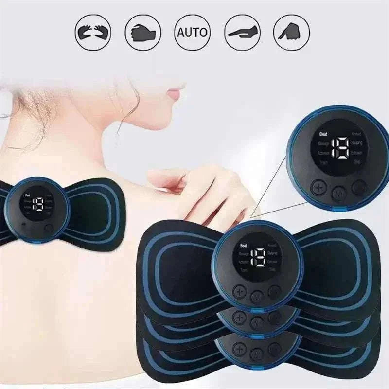 Electric Neck Massager EMS Muscle Stimulator for Tension Relief-02 suit
