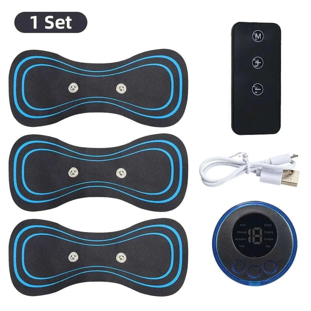 Electric Neck Massager EMS Muscle Stimulator for Tension Relief-02 suit