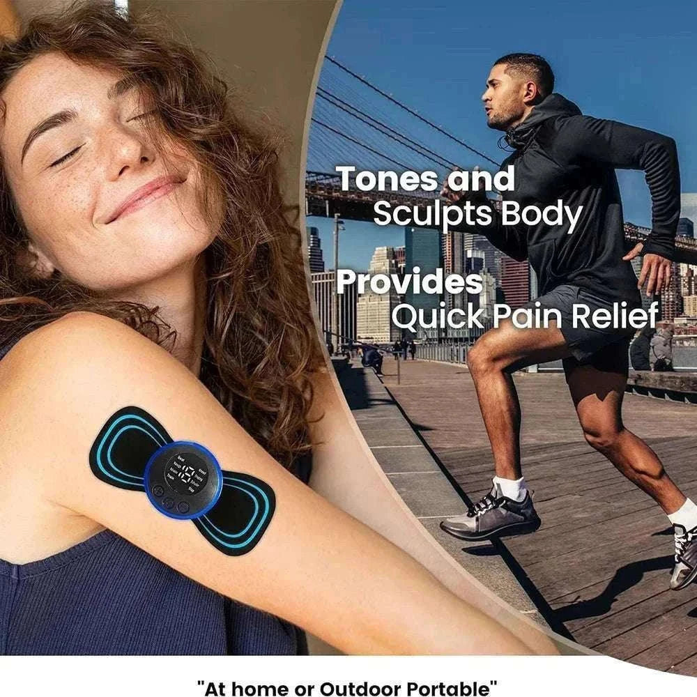 Electric Neck Massager EMS Muscle Stimulator for Tension Relief-02 suit