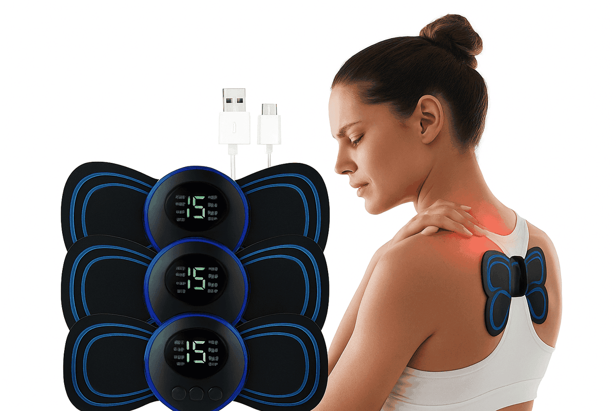 Electric Neck Massager EMS Muscle Stimulator for Tension Relief-02 suit