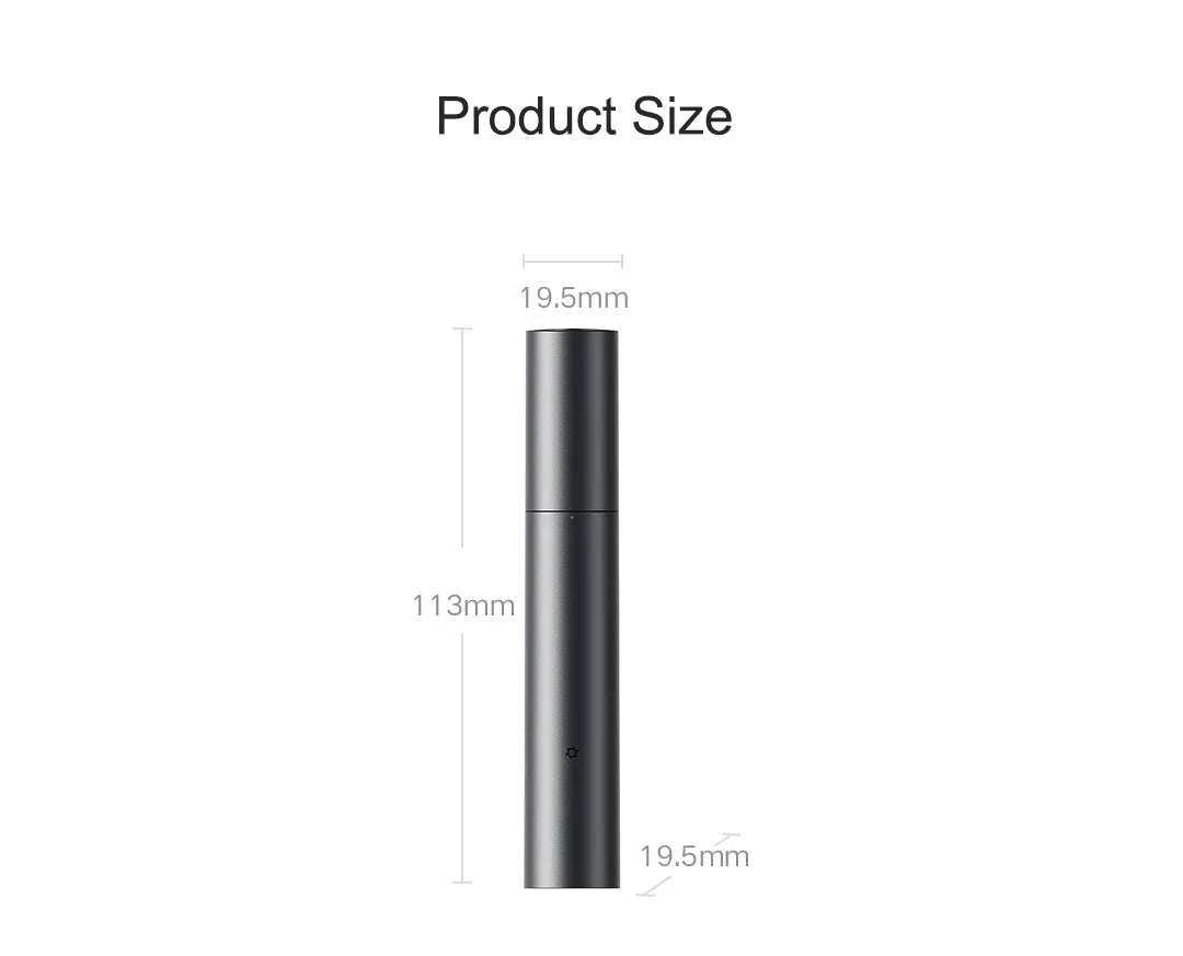 Electric Nose Hair Trimmer Rechargeable Painless Grooming Tool-Mijia nose hair trim / China Mainland
