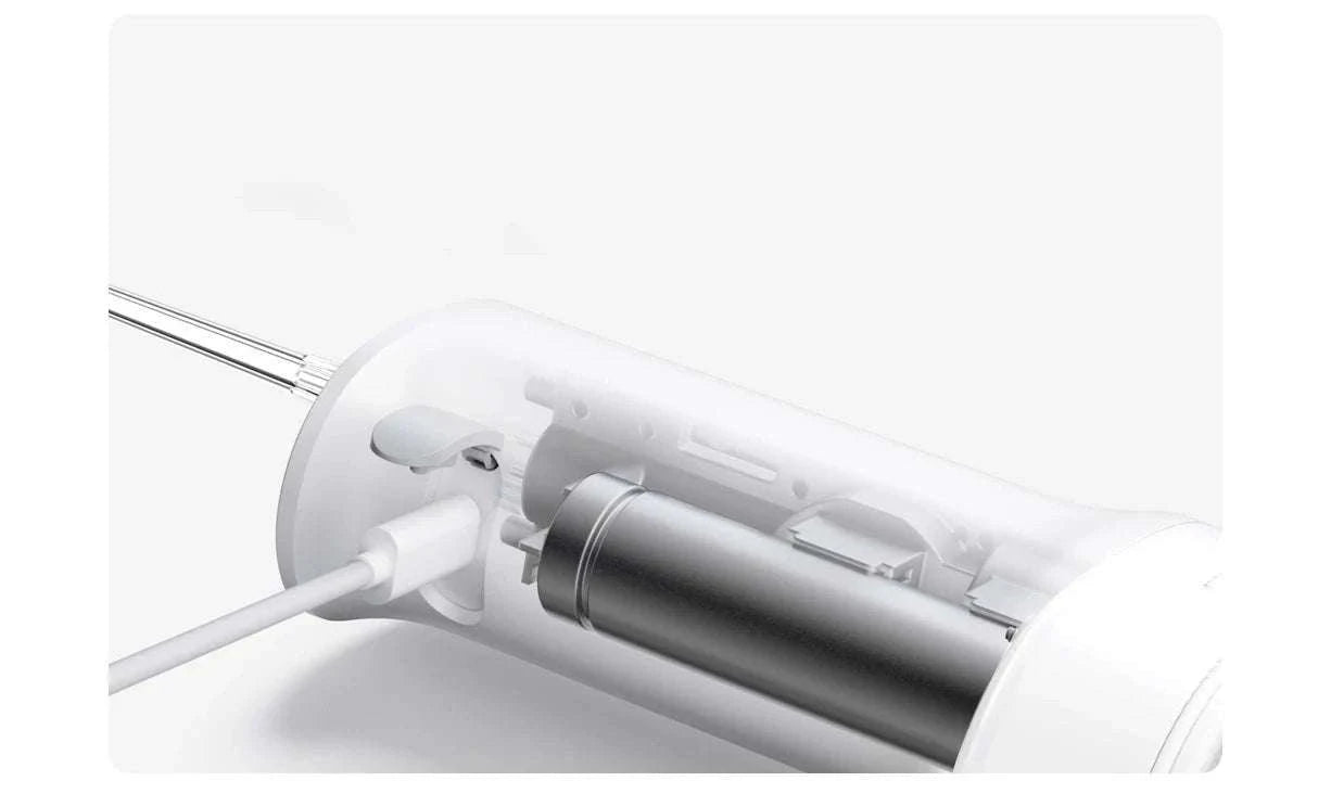 Electric Oral Irrigator with Bubble Pulse Cleaning & 90-Day Battery-Upgraded version