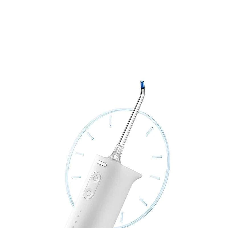 Electric Oral Irrigator with Bubble Pulse Cleaning & 90-Day Battery-Upgraded version