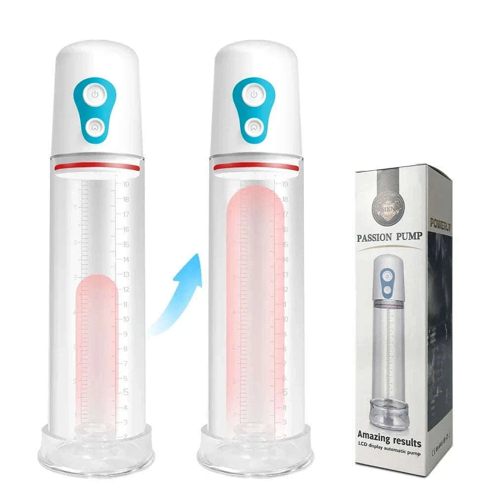 Electric Penis Pump with Adjustable Vacuum and Quick Release-YJB08-BK