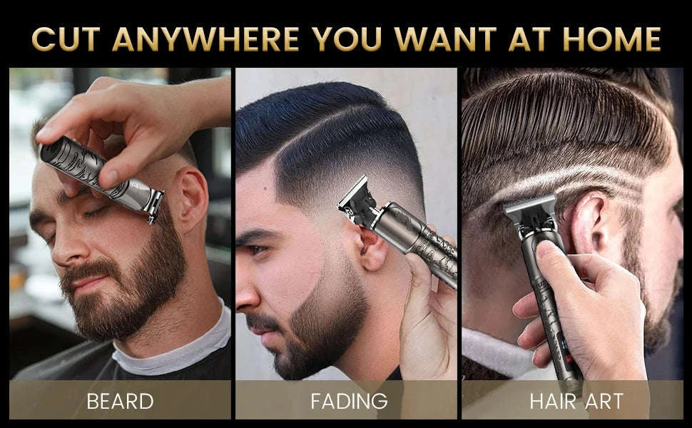 Electric Rotary Shaver for Men with 3D Floating Heads & Trimmer Kit-GARY / United States