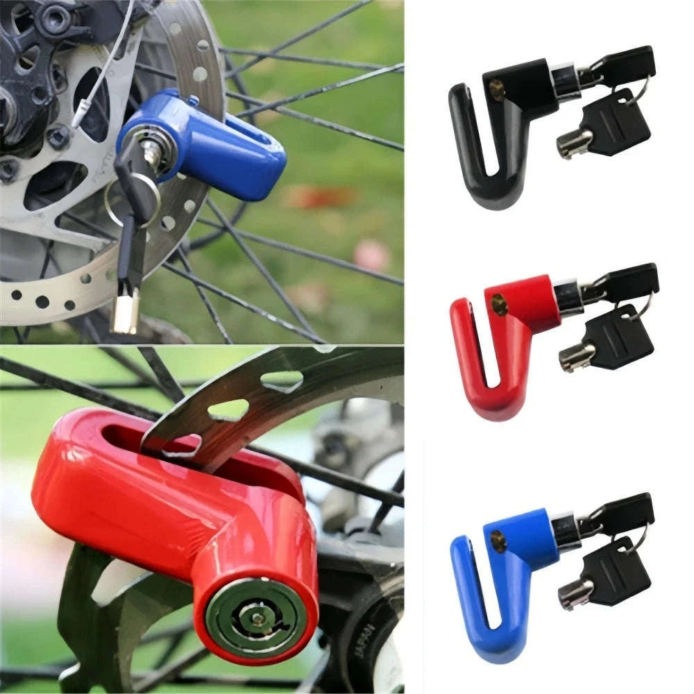 Electric Scooter Disc Brake Lock-Blue