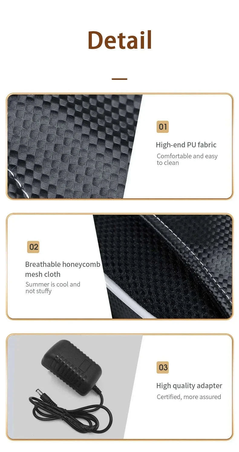 Electric Shiatsu Massage Pillow for Neck and Back-Ordinary model / EU Plug