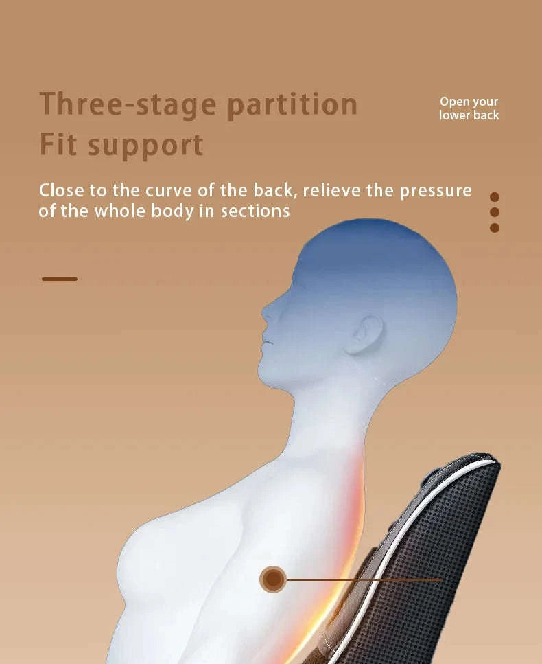 Electric Shiatsu Massage Pillow for Neck and Back-Ordinary model / EU Plug