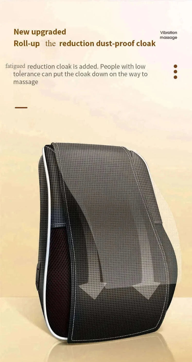 Electric Shiatsu Massage Pillow for Neck, Back and Shoulders-Ordinary model / EU Plug