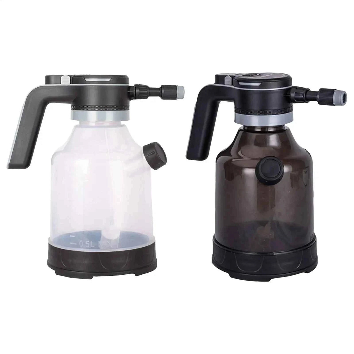 Electric Spray Bottle 3L Cordless Automatic Plant Mister with Adjustable Nozzles-Black