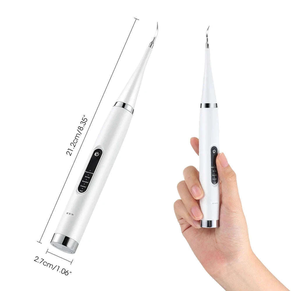 Electric Teeth Cleaner Ultrasonic Dental Scaler for Home Use-black
