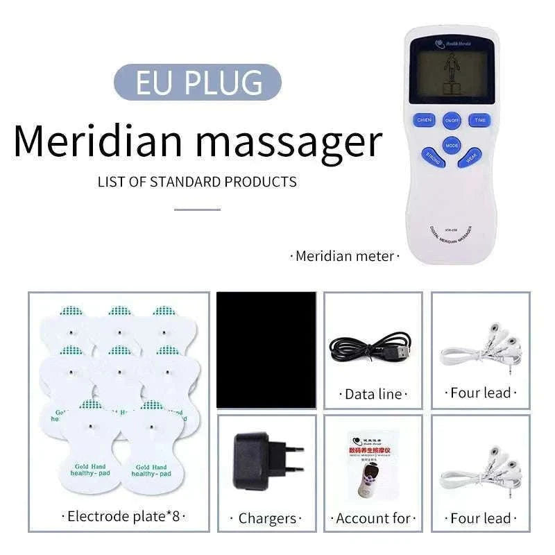 Electric TENS Muscle Stimulator for Targeted Home Relief-US PLUG