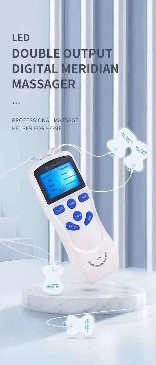 Electric TENS Muscle Stimulator for Targeted Home Relief-US PLUG