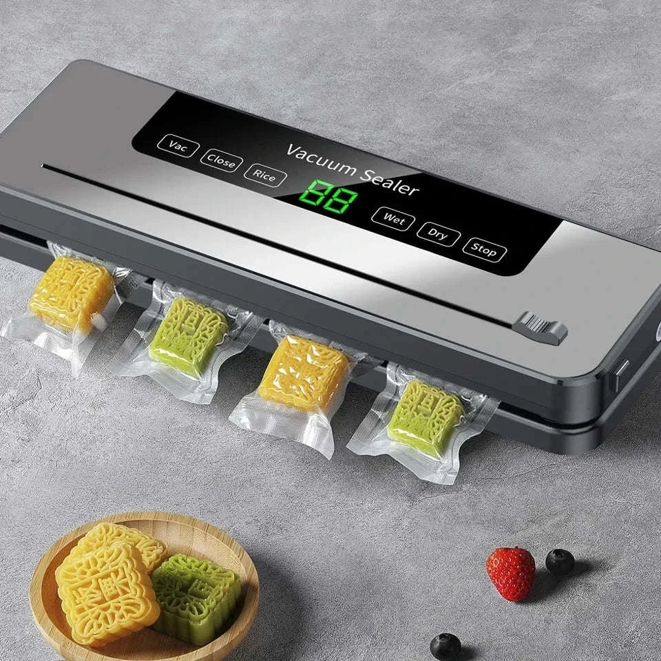 Electric Vacuum Sealer with Touch Control and Built‑In Cutter-EU / China Mainland