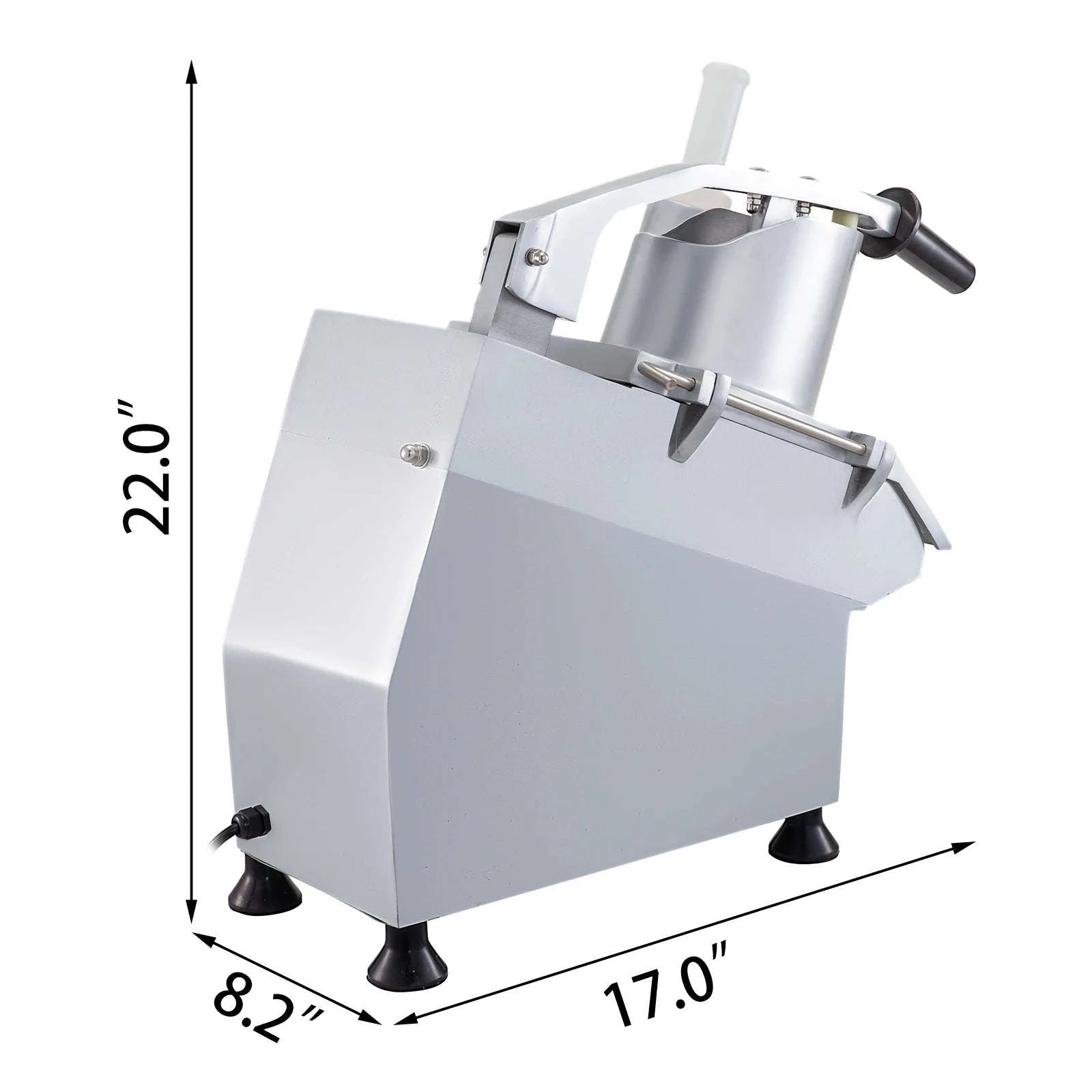 Electric Vegetable Cutter with 6 Cutting Disks for Slicing and Shredding-550W / spain
