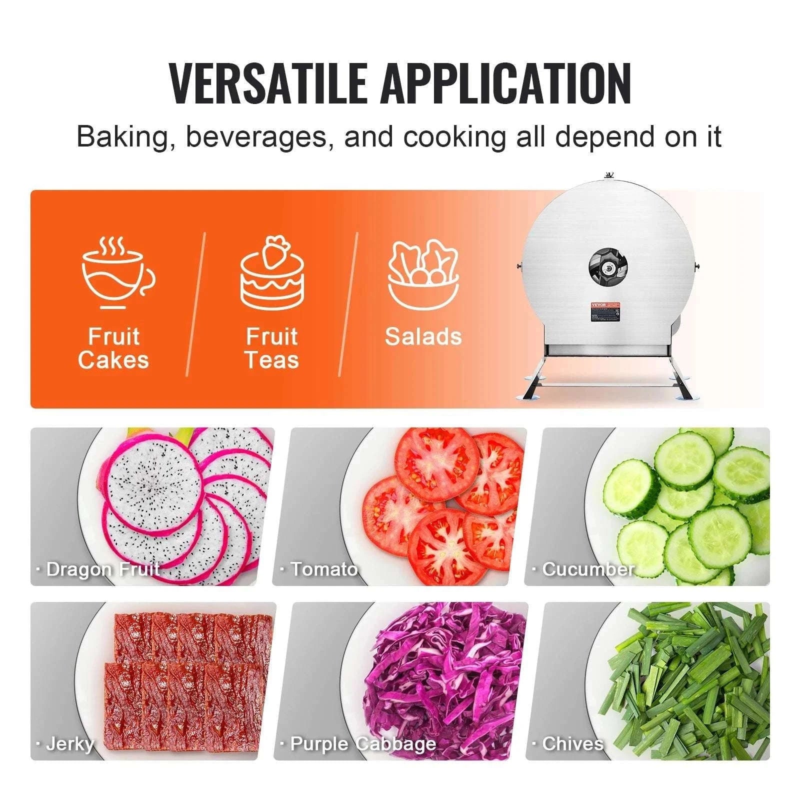Electric Vegetable Slicer 0–12mm Adjustable Commercial Food Cutter-stainless33cm / france
