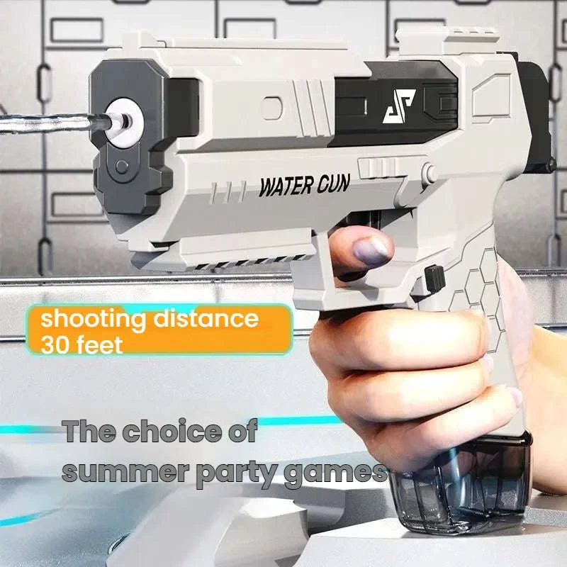 Electric Water Gun with 30FT Range for Kids & Adults-WITH 2 CLIPS / United States