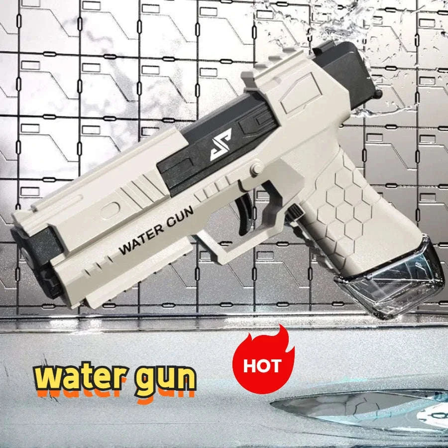 Electric Water Gun with 30FT Range for Kids & Adults-WITH 2 CLIPS / United States