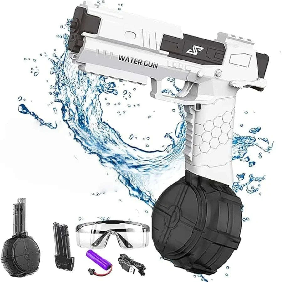 Electric Water Gun with 30FT Range for Kids & Adults-WITH 2 CLIPS / United States